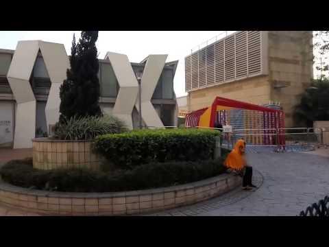 香港旅遊 / 街拍 (085) 油塘 日落 大本型 購物商場 天台 Hong Kong Yau Tong Domain shopping centre