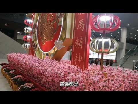 香港上環信德中心 新年裝置 虎躍新春