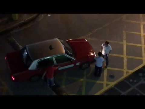 青衣長安村二期打架 I 的士佬VS乘客