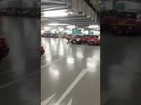 【Hong Kong Travel】第5波疫情下的西九龍高鐵站停車場，變了的士停車場。