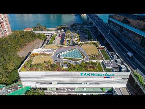 【4K】Maritime Square 2 青衣城2期 In Tsing Yi 青衣, Hong Kong(5,000m2 green balcony)