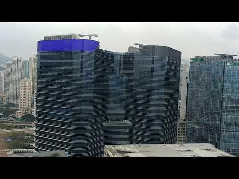 海濱匯頂層LED屏冪試燈 2019-03-15