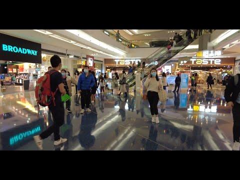 又一城(Festival Walk)市況!! 今年的又一城收得皮!! 人流少裝飾唔吸引!! [4K60F] 21/12/2020