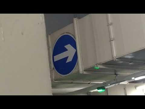 上水廣場停車場地庫B2右轉1個不准駛入