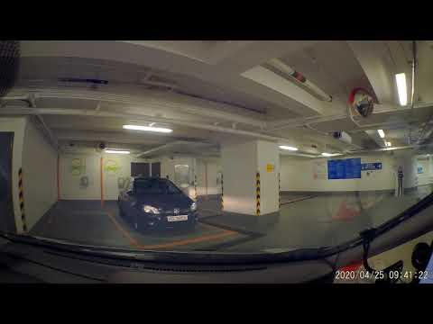香港停車場巡禮 - 伊利沙伯醫院室內訪客車場