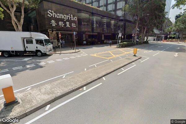 九龍香格里拉大酒店停車場