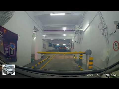 香港停車場巡禮 - 西貢苑停車場 (3B層) 由馬鞍山方向來 / Sai Kung Garden /  Parking in Hong Kong