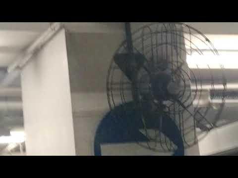 東港城停車場力大牌掛牆疏網牛角扇