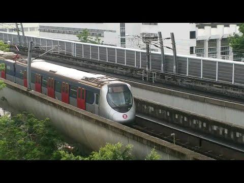 [鐵路攝點#4|博康邨停車場]港鐵屯馬線一期列車駛經沙田圍站附近