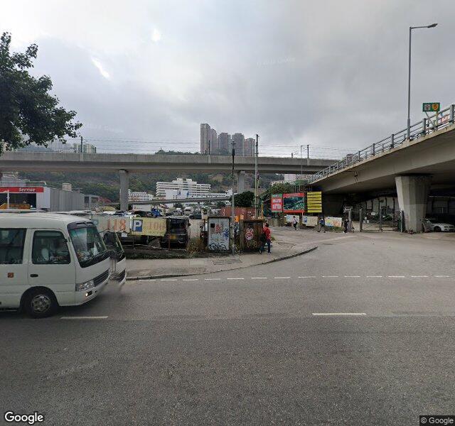 葵涌貨櫃碼頭路露天停車場