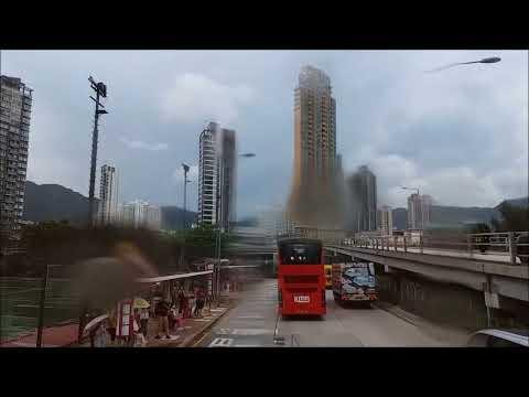 九巴 85A 九龍城碼頭總站往置富第一城 (PJ5774) [聯合道及窩打老道塞車]