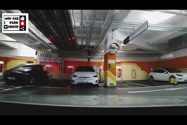 荃灣映日灣Plaza 88停車場 (出) Tsuen Wan Plaza 88 Car Park (Out) (The Aurora)4K