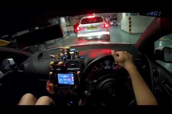 【HK 4K POV Driving】灣仔會議展覽中心(博覽道中)停車場(入)