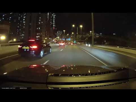 遊車河紅磡仁孚停車場去坑口新寶城 Driving from Hung Hom Zung Fu car park to Hang Hau La Cite Noble