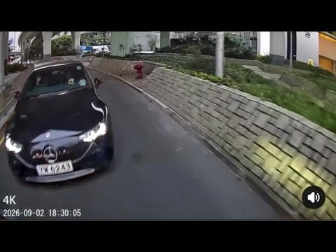 車CAM直擊 - 下次唔好喇😳 好彩無意外 小心駕駛呀