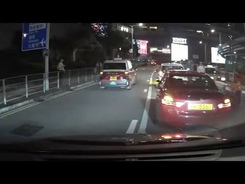 車CAM直擊 - 呢啲路快得幾多啊?心急抽頭衝出去撞車